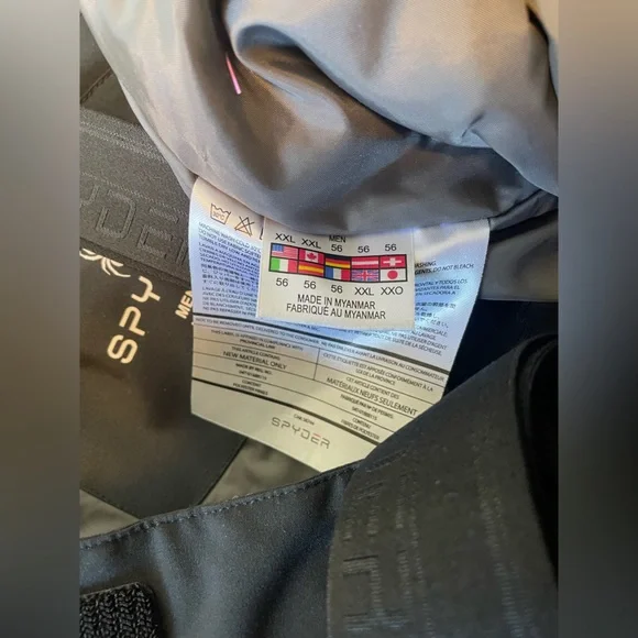 Spyder Dare Athletic Insulated ski pant men’s XXL black - Picture 4 of 12